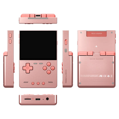 Metal Body Trimui Brick Hammer Console - 3.2" Ultra-Clear IPS Screen 3000mAh Open Source Handheld Retro Game Machine best Gift