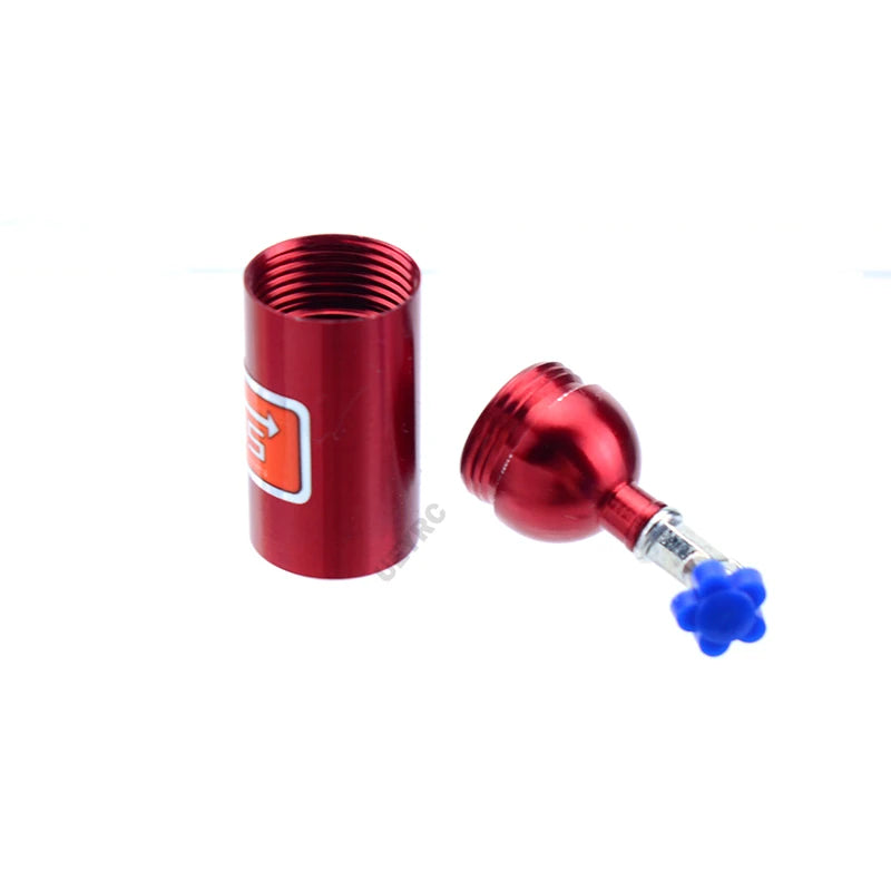 RC Crawler Car Metal Simulation NOS Nitrogen Bottle Model for 1/10 Traxxas TRX4 Defender Axial SCX10 II 90046 RC4WD Yikong 40082