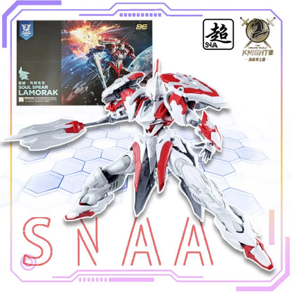 SNAA Original The Round Table Knights  Series Giant Axe - Lancelot Anime  Figure Assembly Model Toys  Model  Gifts Fo Boys