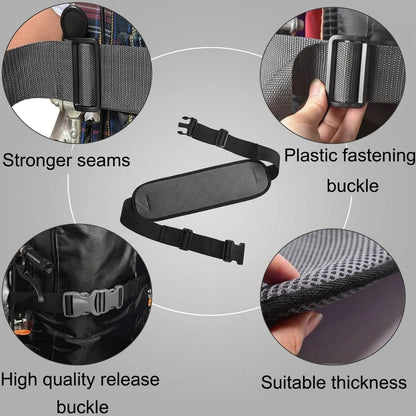 Adjustable Wheelchair Positioning Belt Breathable Anti Fall Safety Strap Lap Support Harness for Elderly Disabled Home Care Use
