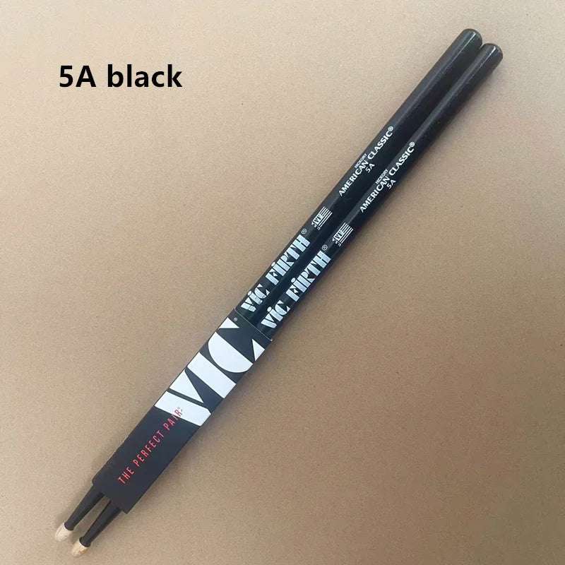 Professional Vic Firth Drumsticks 5A 5B 7A 2B Hickory Drum Sticks For Jazz Rock Durable Musical Instrument
