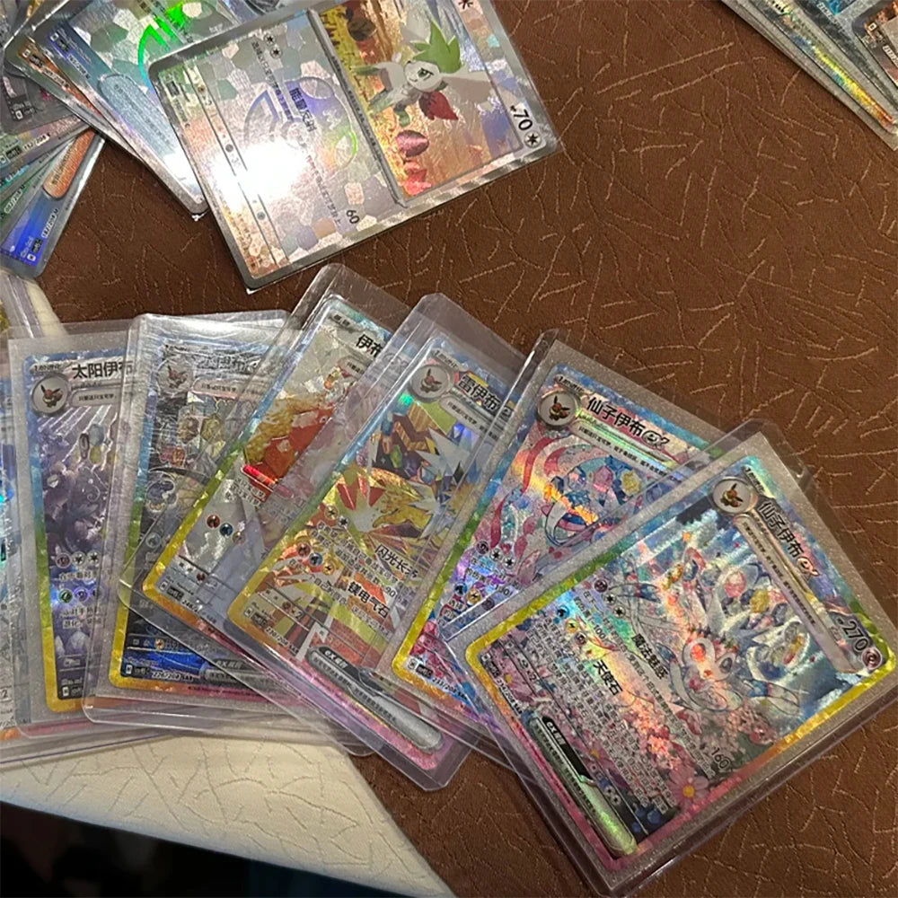 New In Stock Hot Original Pokemon CSV9.5C Terastal Festival ex Eevee Pokemon PTCG SV17.5 Collectible Simplified Chinese Card Toy