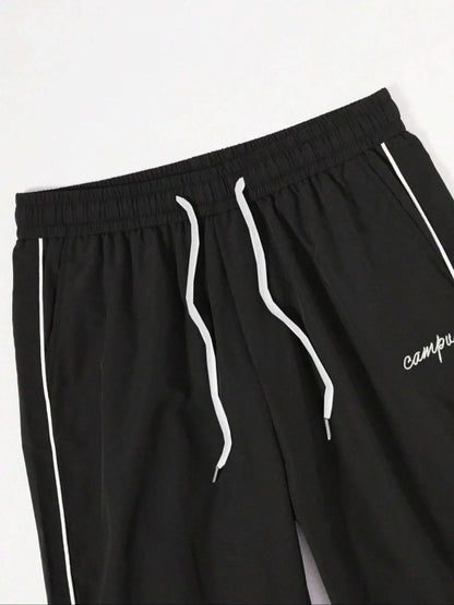 Men's Single-Piece Trousers, Fitness, Cycling, Outdoor Hiking, Swimming, Comfortable Trousers, Running, Quick-Drying, Cool, Breathable, Sweat-Absorbent, Men's Casual Trousers