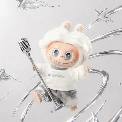 Genuine POP MART LABUBU THE MONSTERS Hair Salon Series Vinyl Plush Bind Box Pendant Ornament Collection Cute Toys Gift