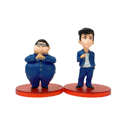 5pcs Cartoon Slam Dunk Sakuragi Anime Peripheral Q Version Desktop Model Toy Decorative Ornaments