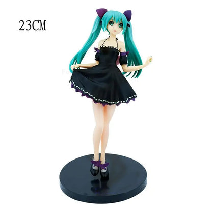 Anime Figure Wedding Dress Action Figures Kawaii Swimsuit Vocaloid PVC Collectible Model Toys Girl Gift