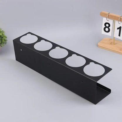Wall Mounted Aerosol Spray Organizer Metal Aerosol Spray Can Holder Large Opening Multipurpose Easy Access Aerosol Bottle