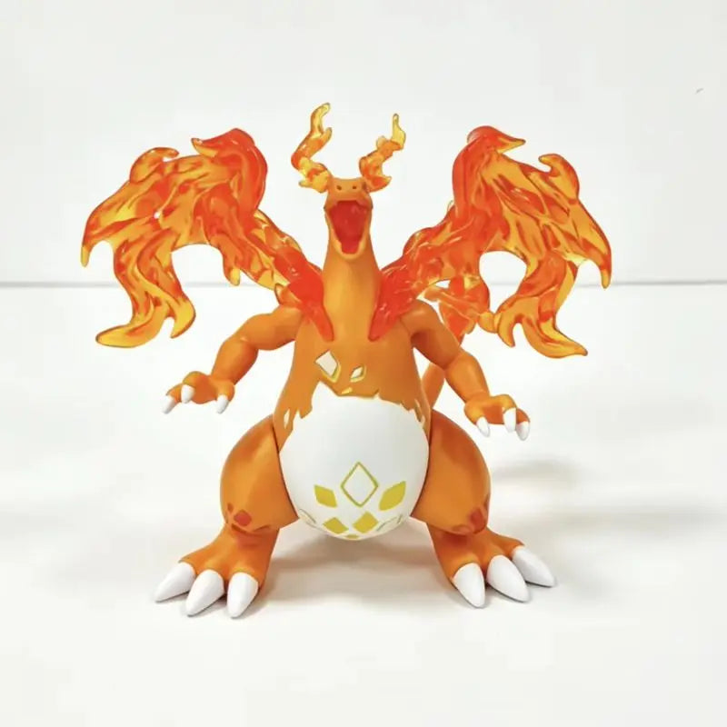 Pocket Monster Gigantamax Charizard Anime Figure Mega Evolution Charizard Action Figure Desktop Ornament Collect Model Toy Gift