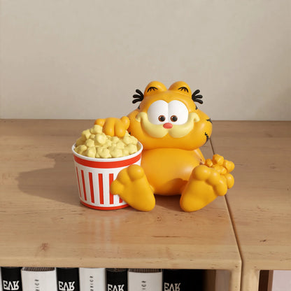 2026 Hot New Cute Style 8.5Cm Garfields Family Peripherals Desktop Ornament Collectible Figure Model Toys Birthday Gifts