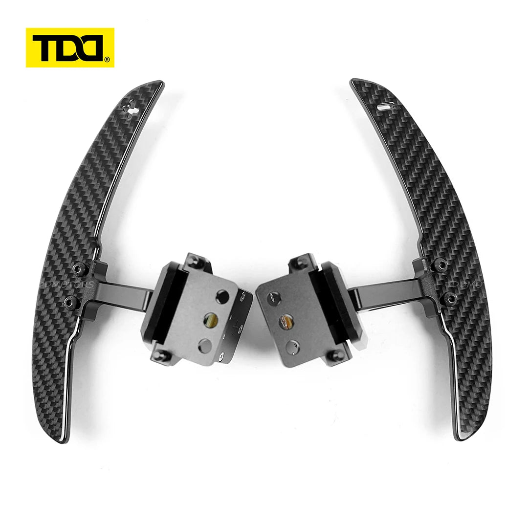 TDD Aluminum Alloy Magnetic Paddle Shifters For Porsche 718 Cayman GT4 991 Panamera 971 911 997 Steering Wheel Shift Paddle