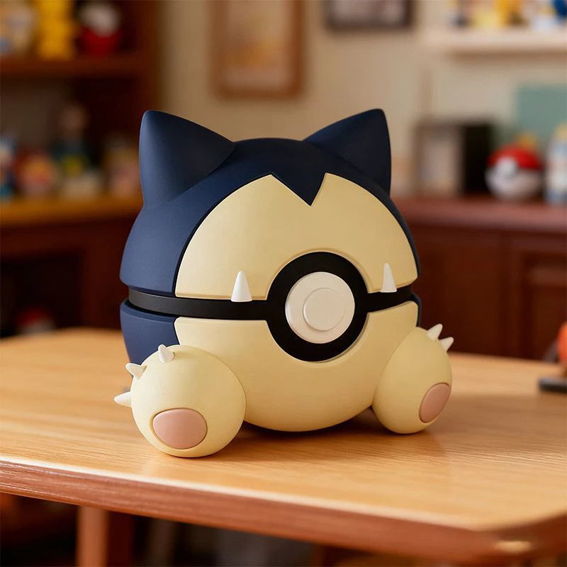 Pokemon Pokeball Figurine Pikachu Anime Character 3D Model Desktop Ornament Cartoon Collectible Decoration Perfect Gift for Fans