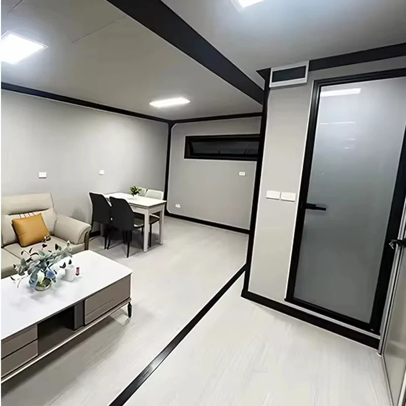 Expandable Container House Complete Prefab Modular Tiny Home Waterproof With Kitchen Bathroom Ready To Live Portable Villa