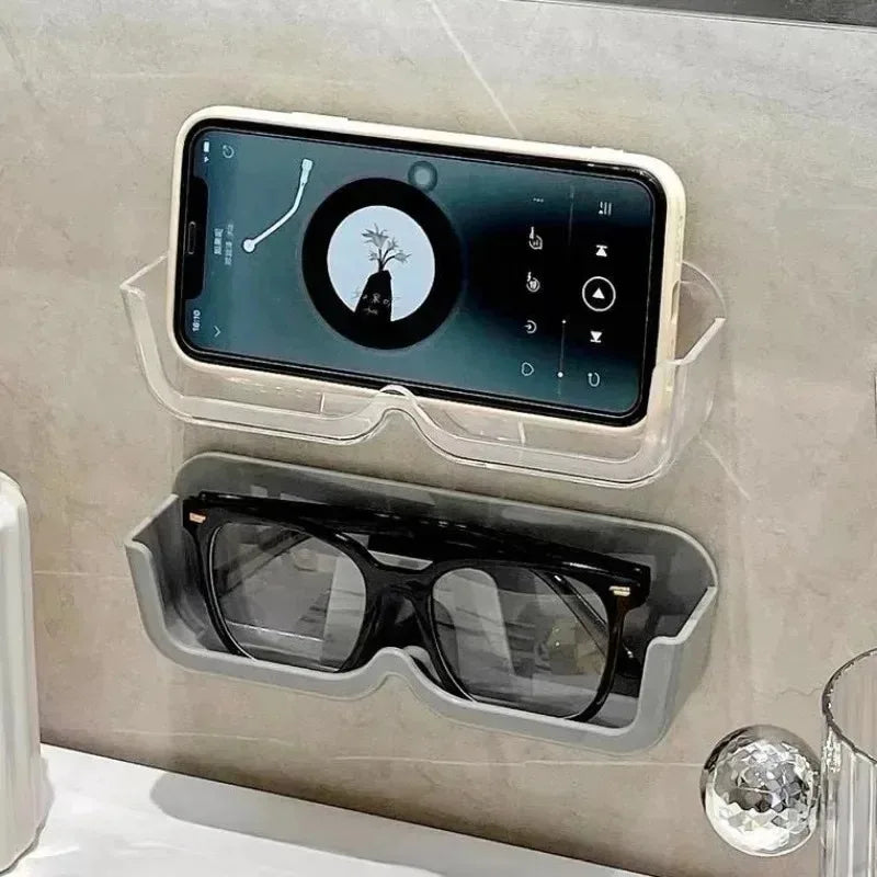 Eyeglasses Organizer Rack Wall Mounted Sun-glasses Display Holder Wardrobe Decoration Storage Box Sunglass Organizer