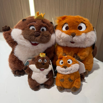 100% Genuine Disney 12cm Pixar Hoppers Mabel George King 25CM Plush Toy Hot Cartoon Surrounding Children's Gifts Stuffed Doll