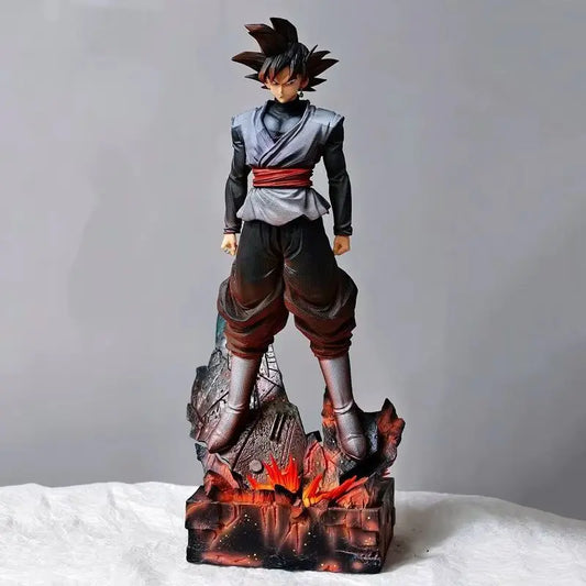 Jt Studio 38cm Dragon Ball Goku Black Anime Figures Zamasu Figure Pvc Statue Desktop Ornament Collection Model Toy Gift