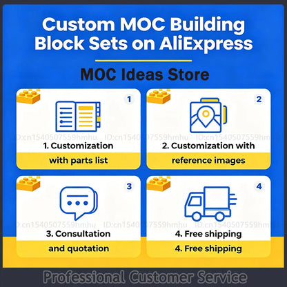 Ma5d Rifle MOC Building Block DIY Assembly Set Model Technology Bricks Interstellar Military Series DIY Toys Gifts