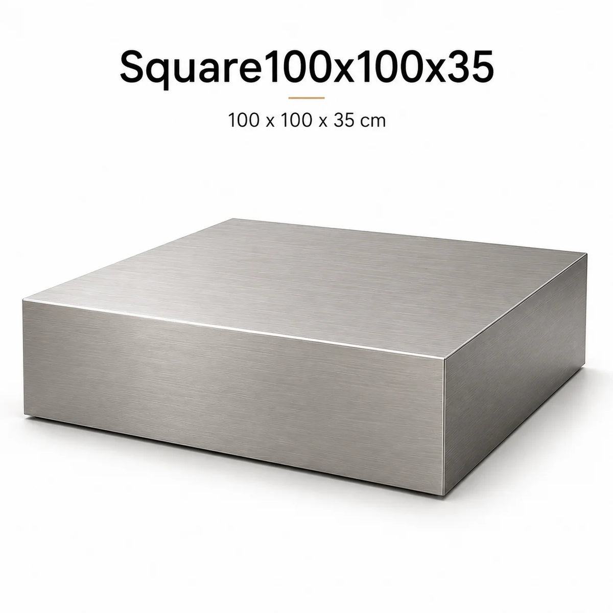 Modern Stainless Steel Coffee Table Square Rectangular Minimalist Center Tea Table for Living Room Apartment Hotel Furniture