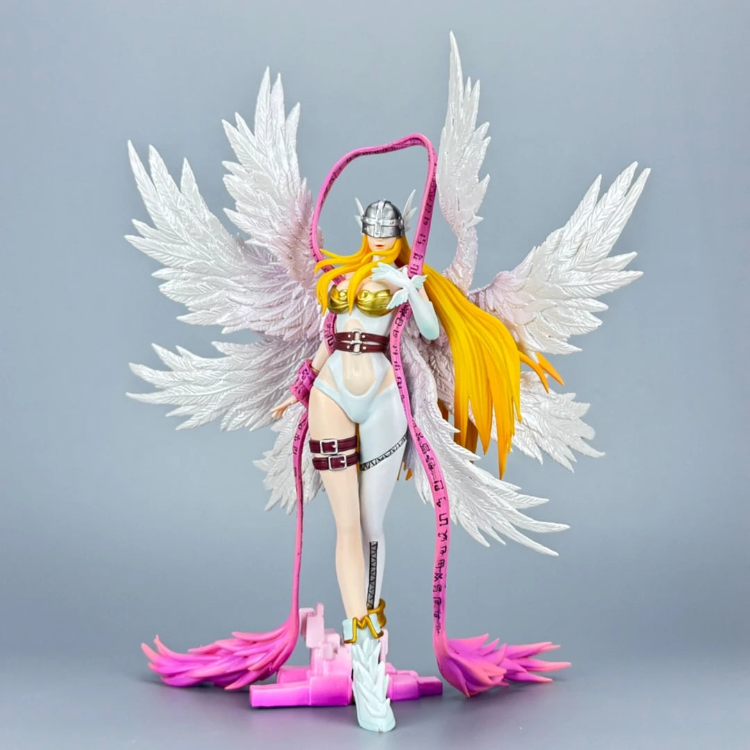 Anime Digimon Adventure Figure Angewomon Action Figure Pvc Collection Model Toy for Gift