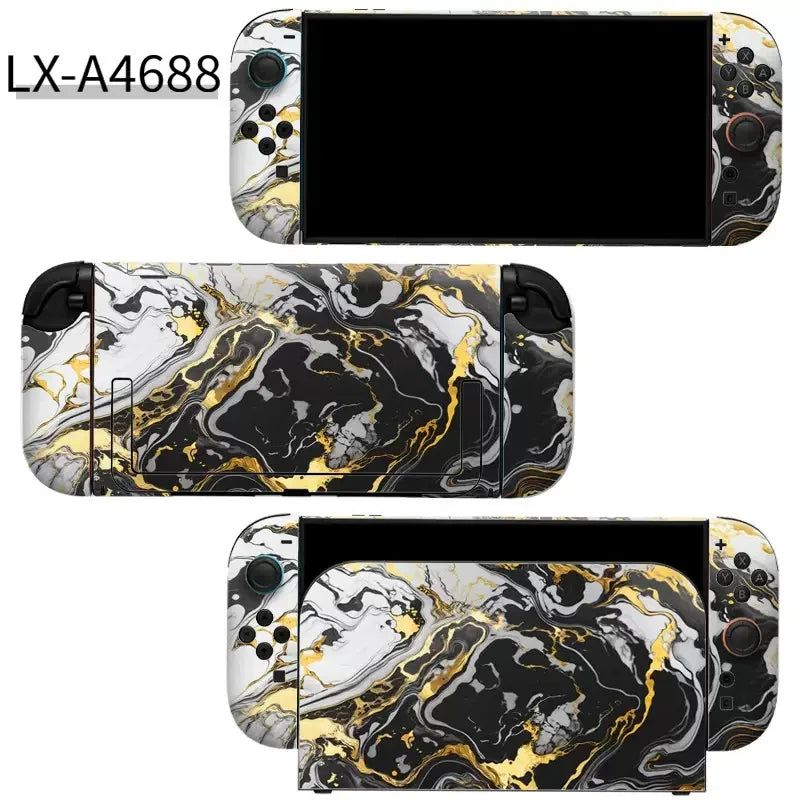 Colorful Sticker Skin for Nintendo Switch 2 NS Console Dock Charger Stand Holder Joy-con Controller Vinyl