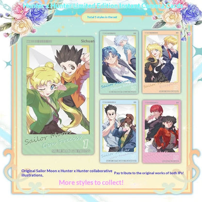 Genuine Sailor Moon 4th Series Collectible Cards Classic Mica Pendant Starlight Enamel Anime Cards for Anime Trading Card