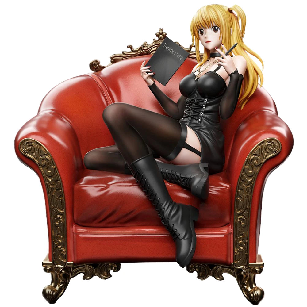 Anime Amane Misa Figure Yagami Light MisaMisa Action Figure Collectible Model Doll Misa Amane Figurine Amine Toys Birthday Gifts