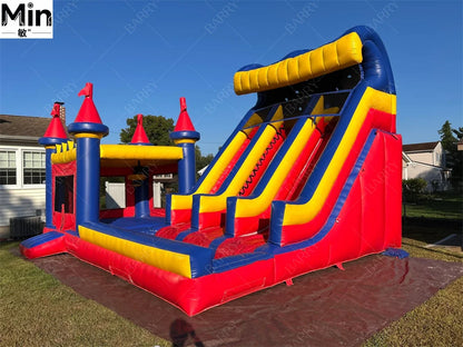 Hot Sale Small Inflatable Bounce Castle Kids Inflatable Jumping House Combo Bounce and Slide for Outdoor Party