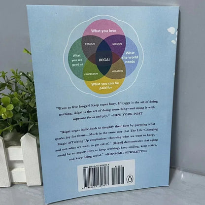 Ikigai ：The Japanese Secret Philosophy for A Happy Healthy By Hector Garcia Book Rebuilding Happiness