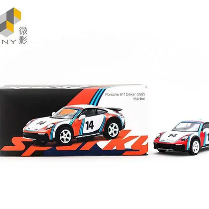 Spark 1:64 Porsche 963 No.6 PORSCHE PENSKEMOTORSPORT 2nd Le Mans 24H 2025 Alloy Diecast Car Model Collection Gift