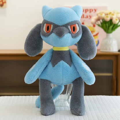 Japanese Anime Pokemon Morpeko Lucario Riolu Plushies Cute Soft Gifts Stuffed Toys Morpeko Birthday Christmas Gift for Children