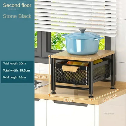 Household Movable Narrow Kitchen Organizer Cart With Wheel Multi-layer Vegetable Auxiliary Cartss Drawer Type Kitchen Trolleys k