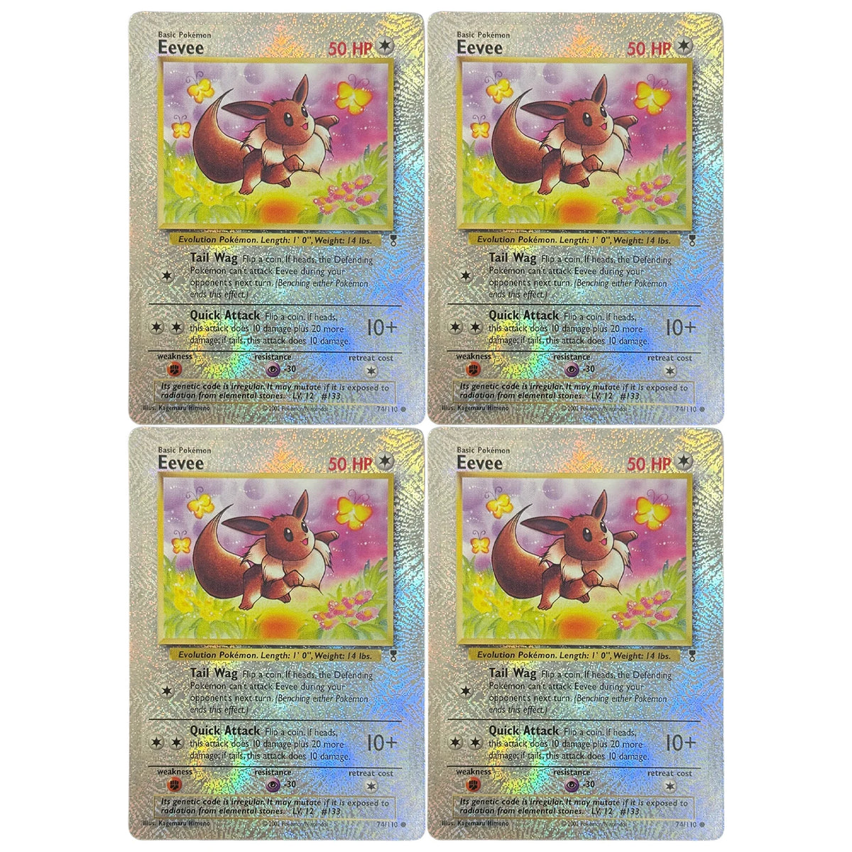 TCG English Mewtwo Collection Card Legendary Collection 29/110 #29 Reverse Holo Card Diy Proxy