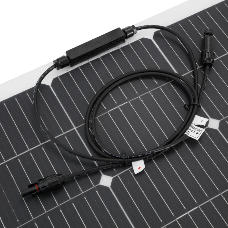 300W 600W Flexible Solar Panel With 60A Solar Regulator Cable For 12V Battery Charger Home Roof Outdoor Camping Car RV Boat