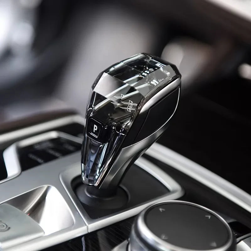 Crystal Gear Shift Lever Knob Set For BMW 5 Series G30 G32 G01 G08 7 Series G11 G12 F10 F20 F30 F32 F25 F26 X5 X6 F15 F16