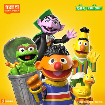 BLOKEES Sesame Street Block Doll Magic Edition Can Pose and Be Used As A Desktop Decoration To Give Friends Birthday Gifts
