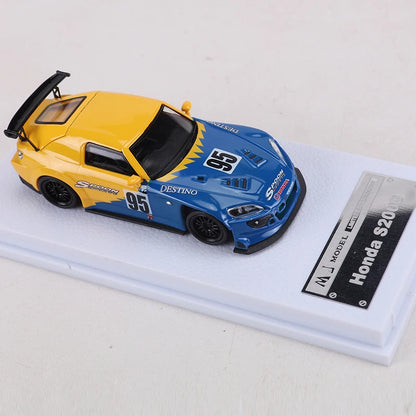 MJ 1:64 S2000 ap1 Spoon Painting Resin Model Car Limited Edition399