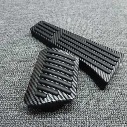 Anti-Slip Carbon Fiber Gas Pedal Covers for BMW 1 2 3 4 5 6 7 Series X3 X4 X5 X6 X7 F15 F16 F30 G11 G20 Interior Accessories