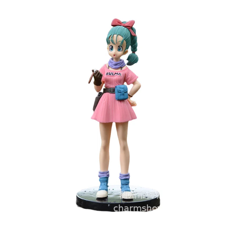 DBZ Anime Figurine Android Launch Bulma Camouflage Kawaii Sexy Bunny Girl VC Action Figures Model Collectible Toys