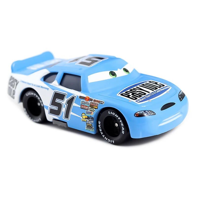 Pixar Car 2 Car 3 Storm Jackson Truck Lightning McQueen No：4 28 33 63 Container Truck Die Casting Mack Model Child Birthday Gift