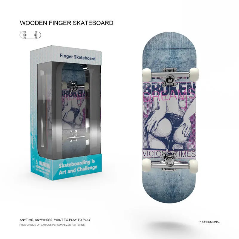 New Professional Finger Skateboarding Fingerboard Hobbies Novelty Stress Sensing Toys Puzzle Toys Mini Toys Gifts