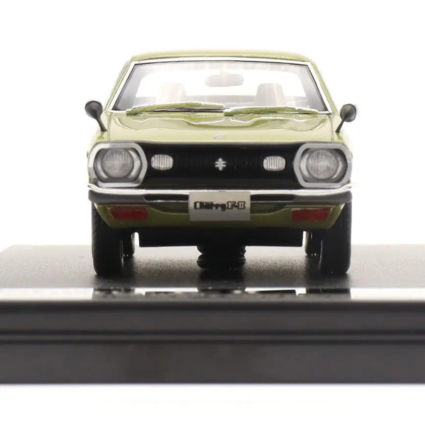 1:43 Hi Story for Nissan Cherry F2 COUPE GX 1974 Resin Car Model Vehicles High End Car Toys Model Collection Decoration Gift