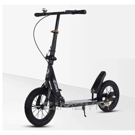 Foldable Kick Scooter for Adults Teens Kids 6+ Adjustable Height Portable Scooter for City Commuting Leisure Outdoor Cycling