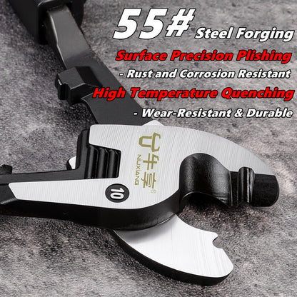 Multifunctional 6/8/10 inch Cable Cutter Electrician Professional Wire Cable Cutter Stripper Pliers Hand Tool Cable Scissors
