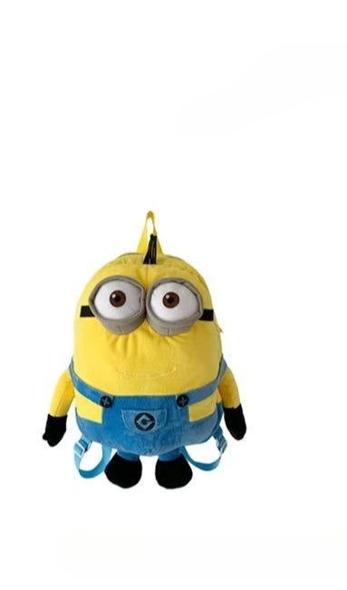Minions movie anime merchandise cartoon cute plush dolls figurines student storage schoolbag kawaii unisex backpack wholesale
