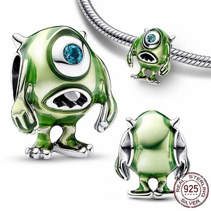Hot selling 925 sterling silver Disney cartoon wizard charm bead pendant, suitable for original DIY bracelet, women's birthday