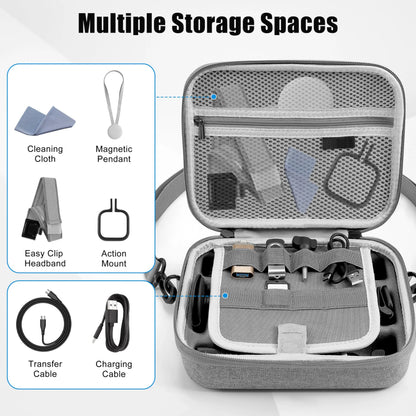 Storage Bag For Insta360 GO Ultra Carrying Case Portable Shoulder Bag Camera Kit Box For Insta360 GO Ultra Camera Accessories