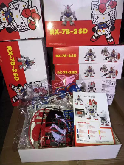 In Stock Hello 1/144 Scale Collection Assembly Model Kit Action Figure Collectible Toy For Decoration