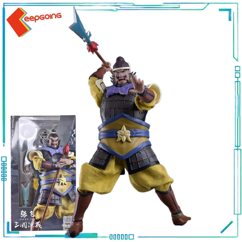 KEEPGOING Genuine Romance of The Three Kingdoms 1/12 Mobile Dress Doll Guan Yunchang - Guan Yu Mobile Model Finished Product