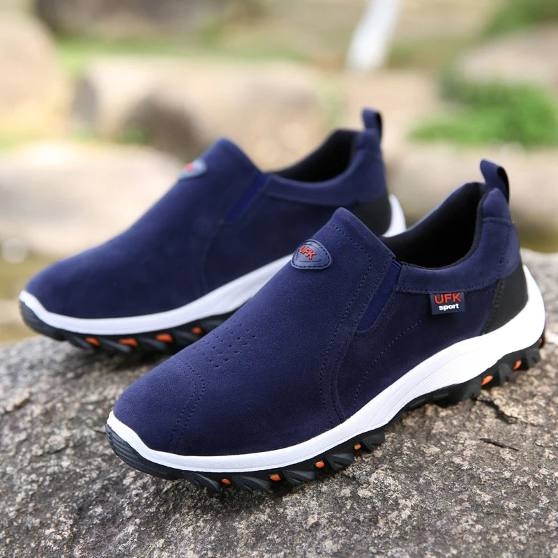 High Quality Indestructible Man Shoe Sneakers Breathable Running Shoes Lightweight  Anti-slip Outdoor Men's Sneakers Male Shoes