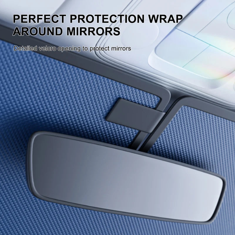 SEAMETAL Upgraded Windshield Sun Shade for Car Heat Insulation Sun Protection Cover UPF50+ UV Blocking Auto Sunshade Umbrella