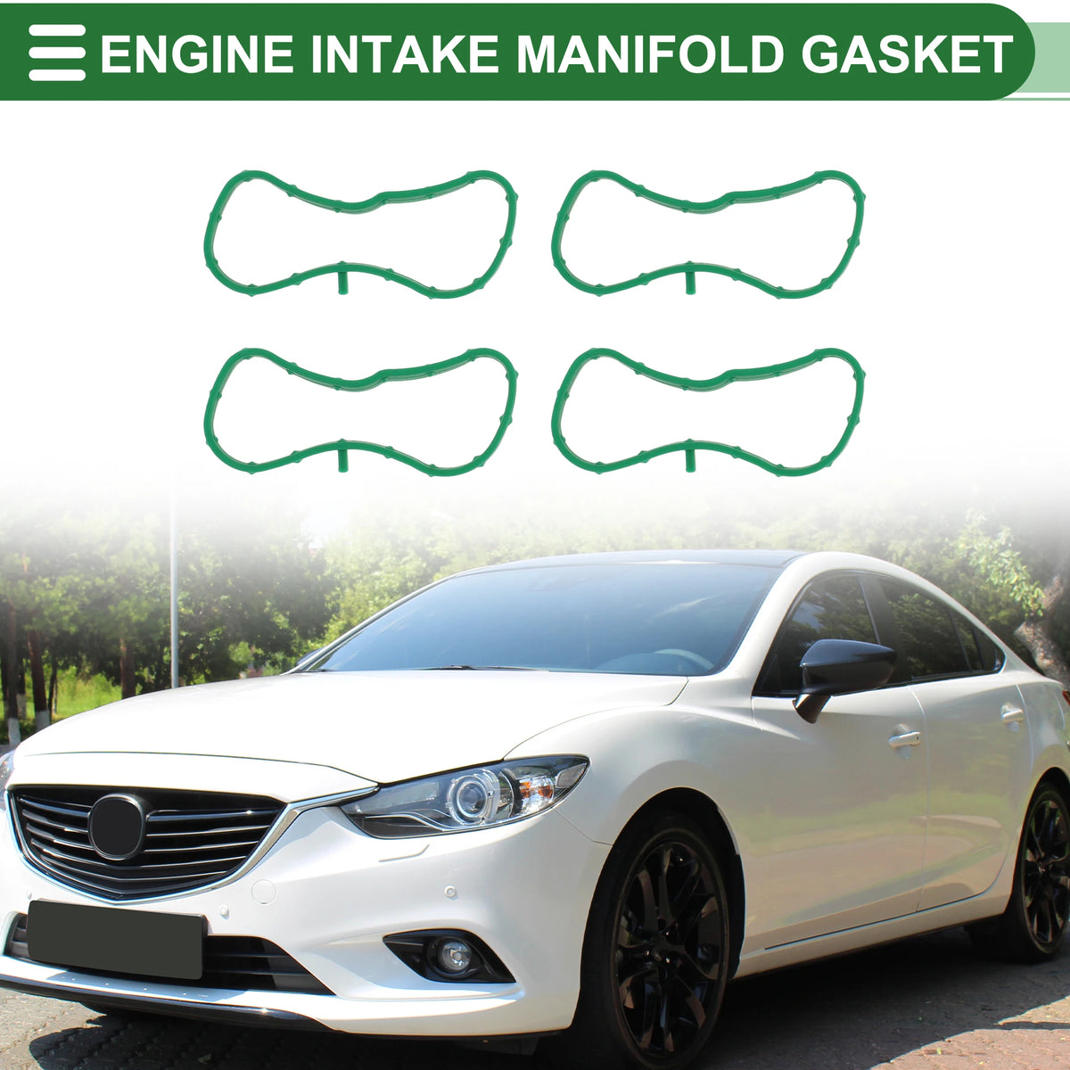 UXCELL Engine Intake Manifold Gasket for Mazda 6 2015-2016 No.PE0113111